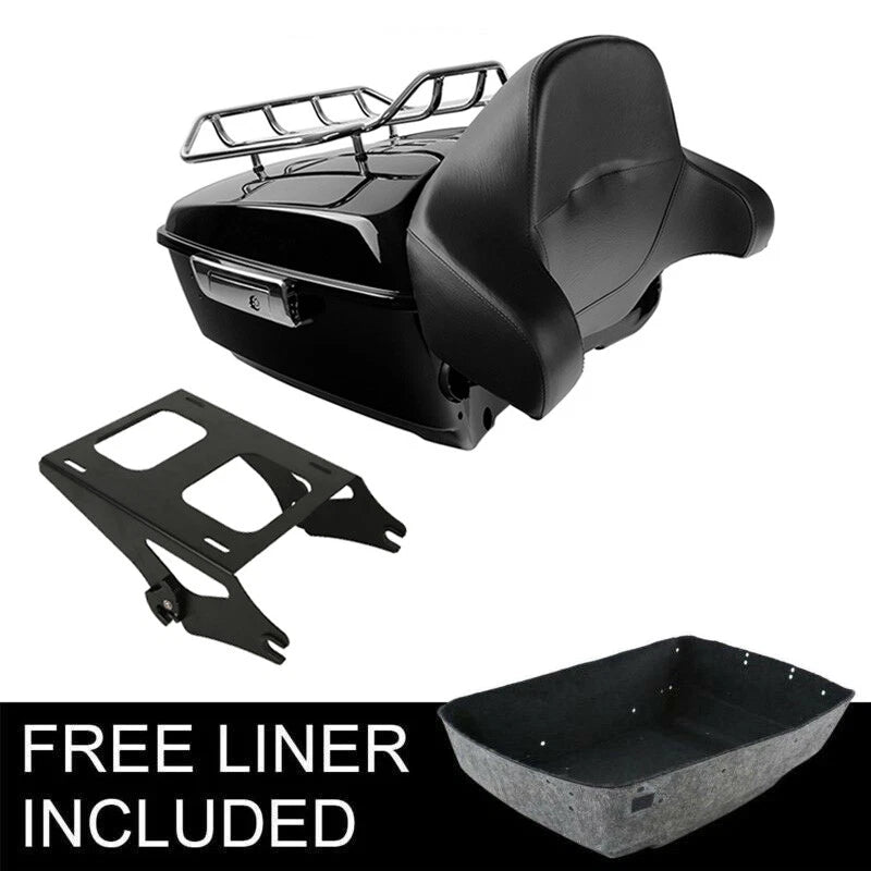 Backrest Pad for Harley Touring Street Glide (2014–2026)