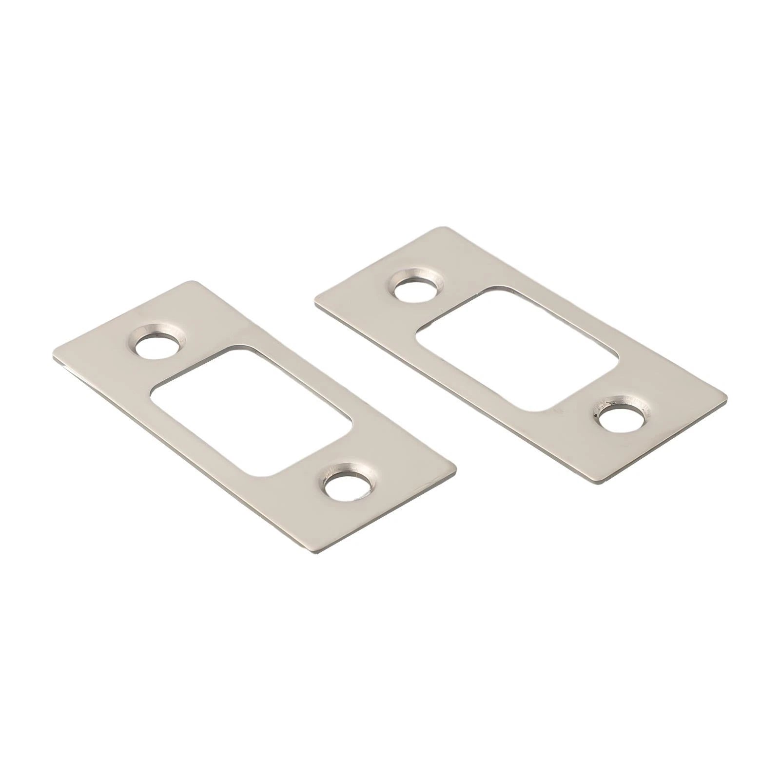 Deadbolt Strike Plate Backplates Set of 2 for Home Security