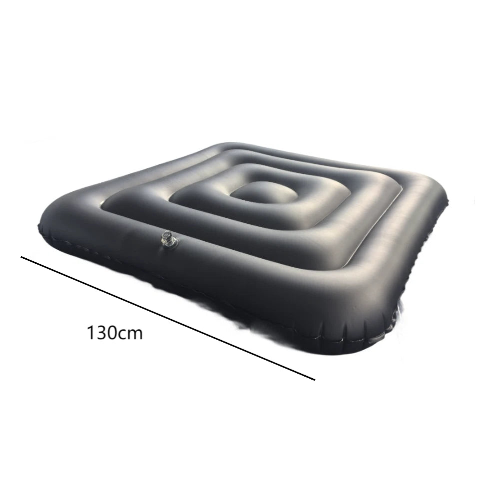 Inflatable Pool Cover 130cm Square for Spa Pools (Weather Resistant)