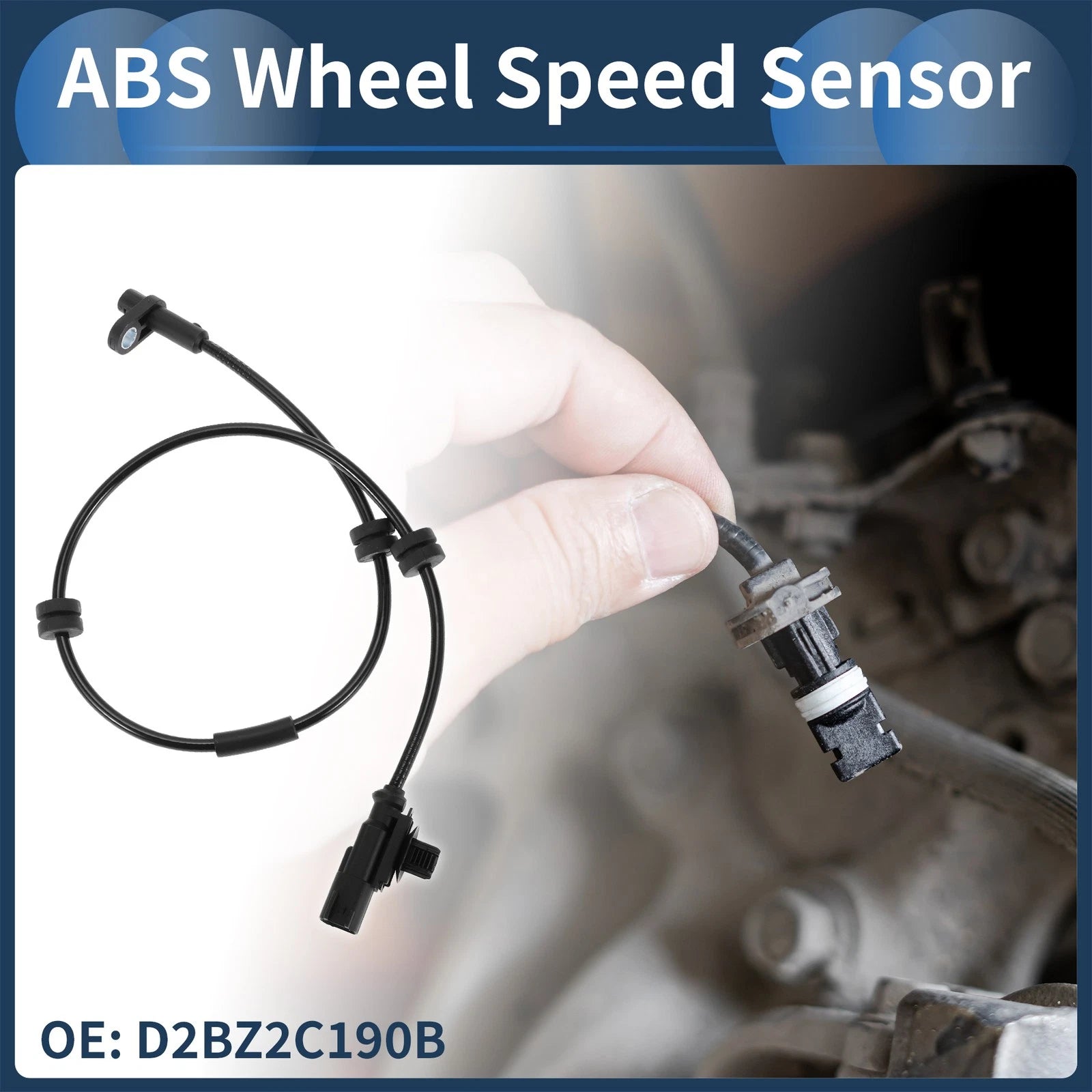 ABS Wheel Speed Sensor Replacement for Ford Fiesta Rear (2011–2019)