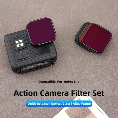 Set of 4 Camera Filters ND CPL UV for Outdoor Image Capture