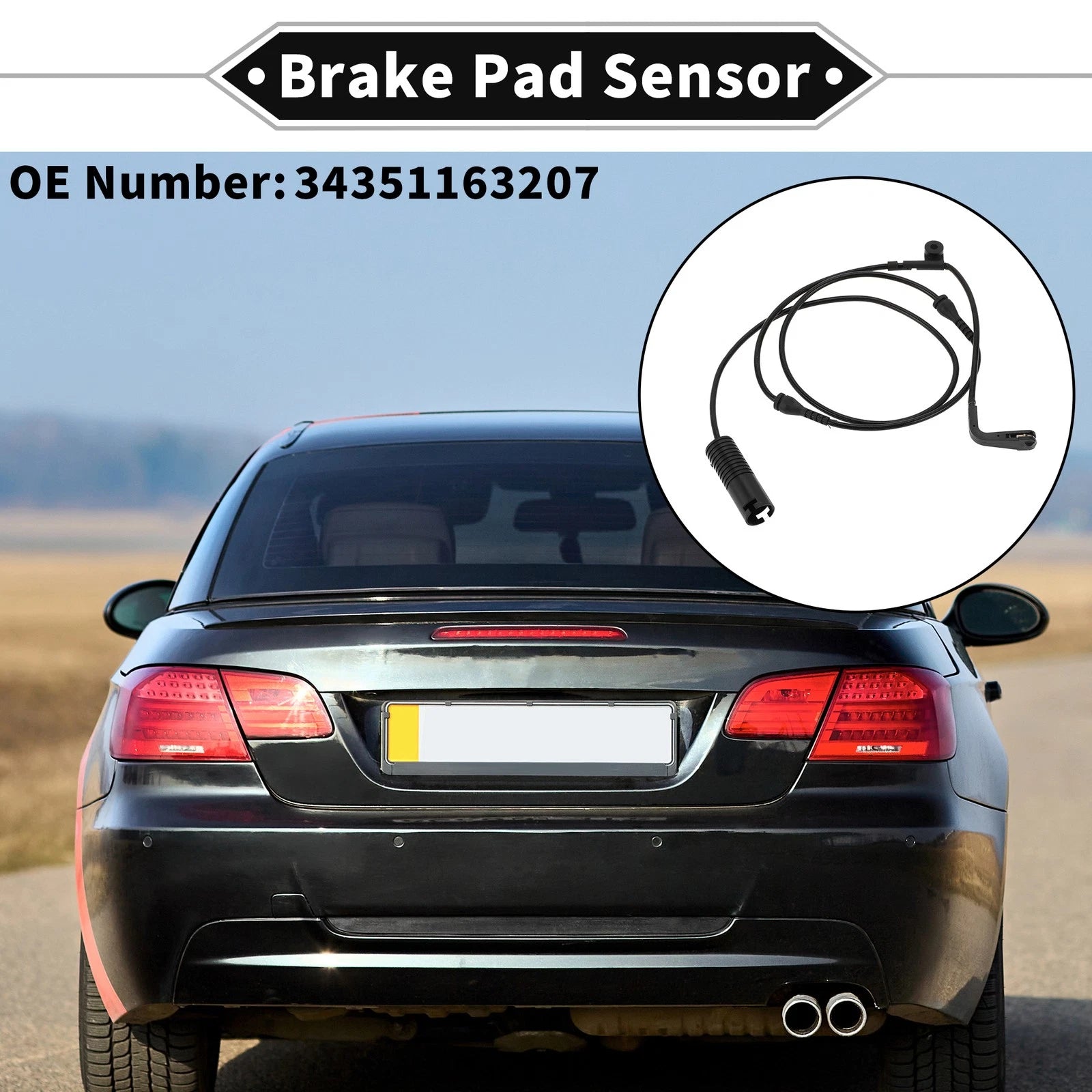 Front Brake Pad Wear Sensor for BMW 5 Series E39 (1995–2004)