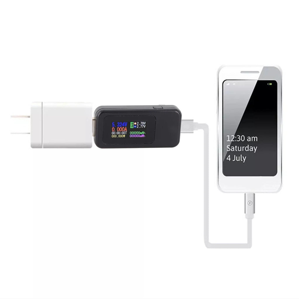 USB Digital Voltage and Current Testing Tool for Automotive Use