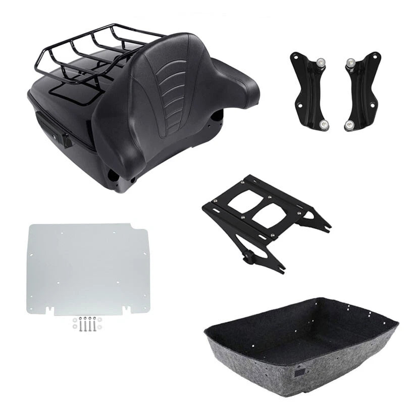 Trunk Backrest Mount Docking Kit for Harley Road Glide (2014–2026)