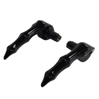 Black Saddlebag Latch Handles for Harley Touring Bagger (2014–Present)
