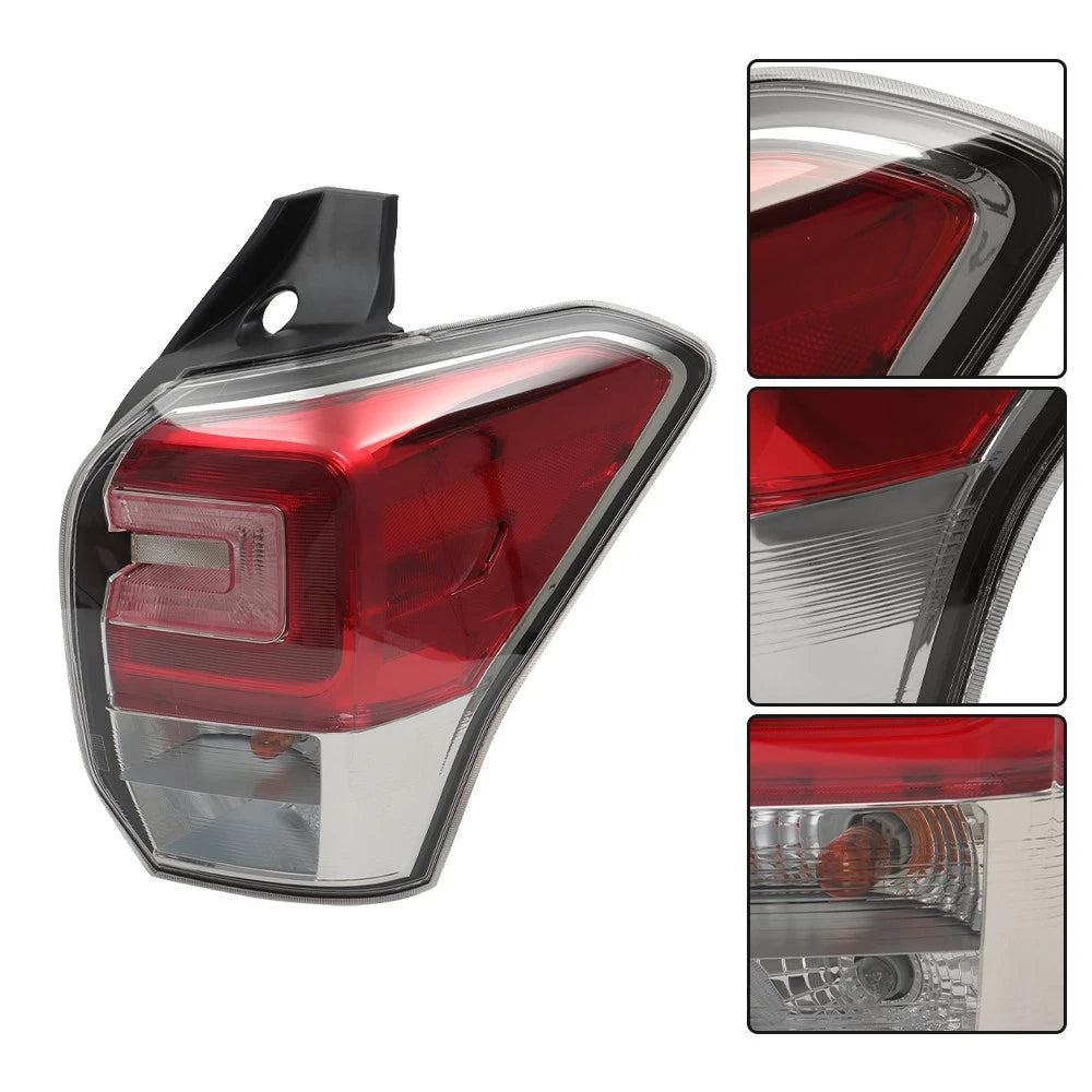 Tail Light Assembly Halogen Clear for Subaru Forester (2017–2018) Passenger Side