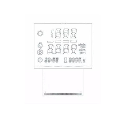 LCD Instrument Cluster for Tractor