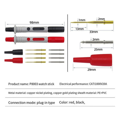 Dual Pack Electrical Testing Probes for Multimeter P8003