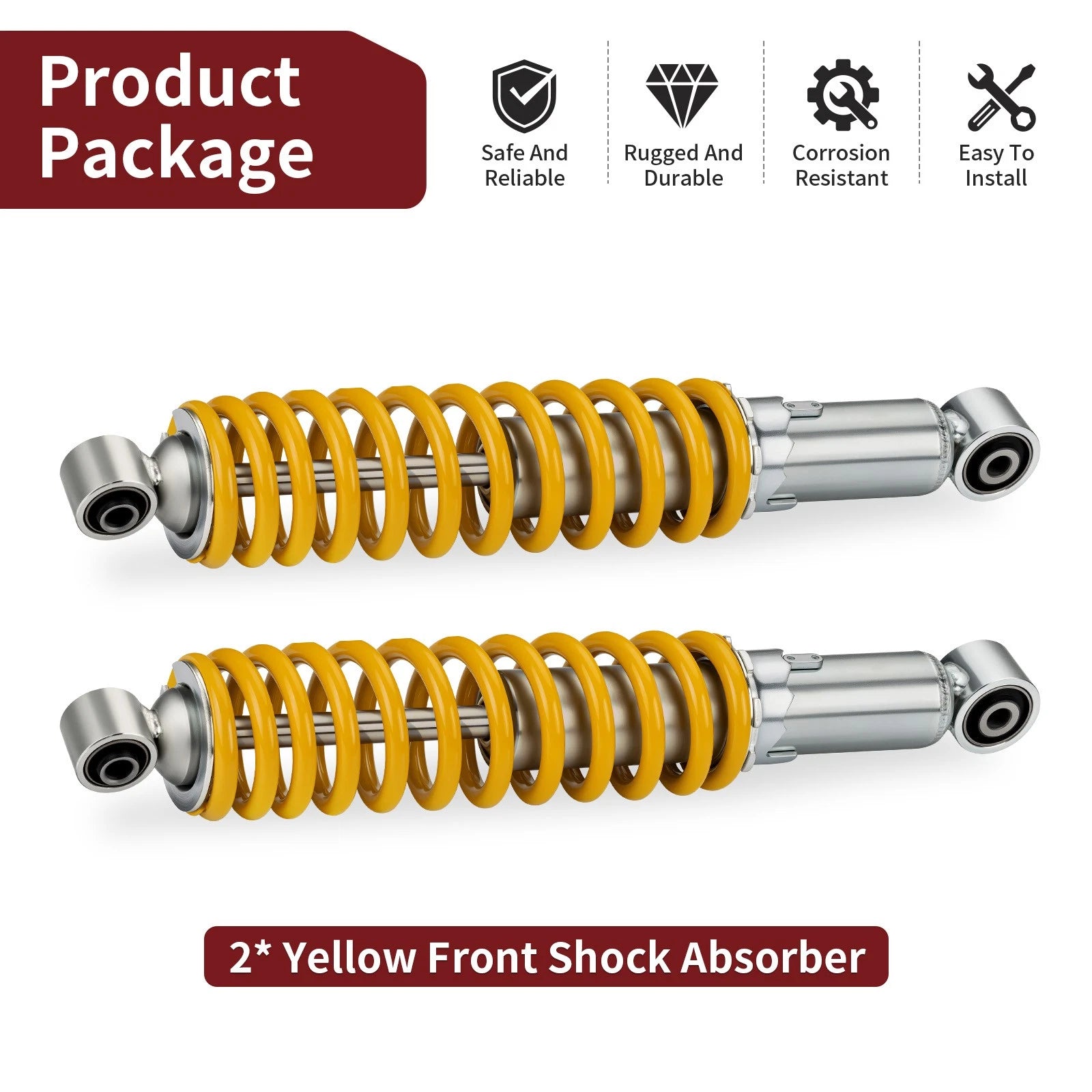 Front Shock Absorber for Yamaha Blaster YFS200 (1988–2006) 2XJ-23350-20-36