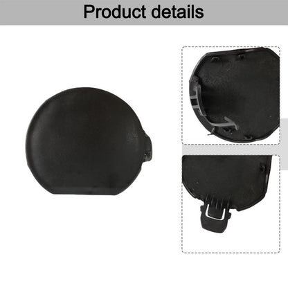 Front Bumper Tow Hook Cover for Toyota Avensis (2015–2018) Black