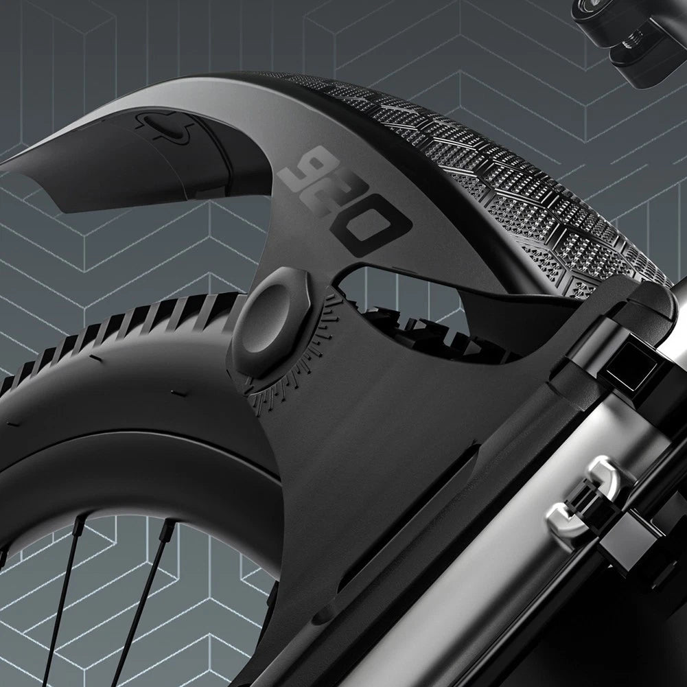 Adjustable Angle Front and Rear Mudguards for Off-Road Bicycles