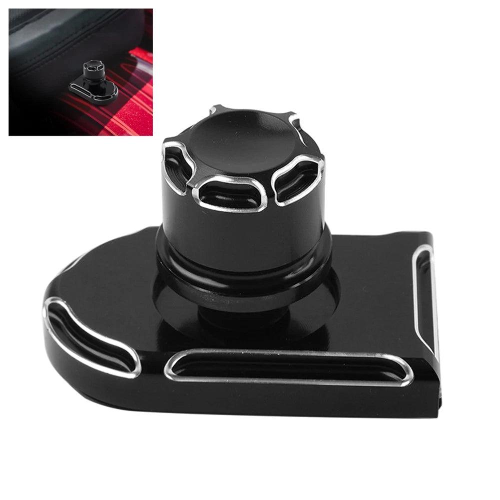 Rear Mudguard Seat Bolt Screw with Knob Cover Tab For Harley Touring 1996-2024