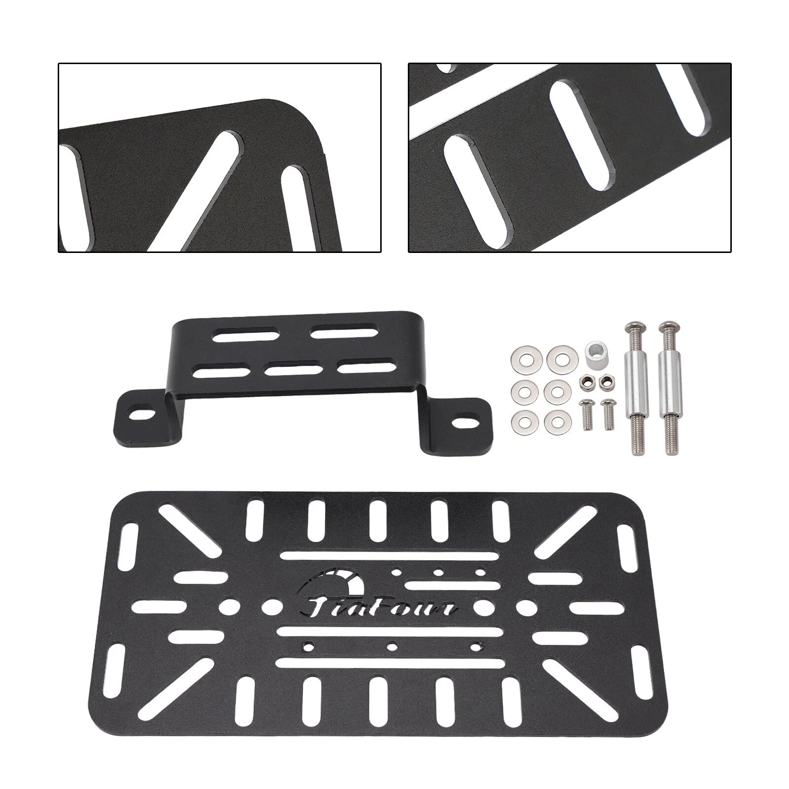 Saddlebag Support Mounting Bracket Racks Black for Cfmoto 450MT (2024–2025)