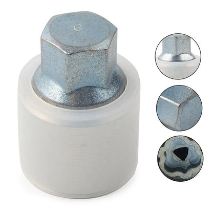 Rim Lock Lug Nuts Letter G for Audi (Chrome Molybdenum Steel)
