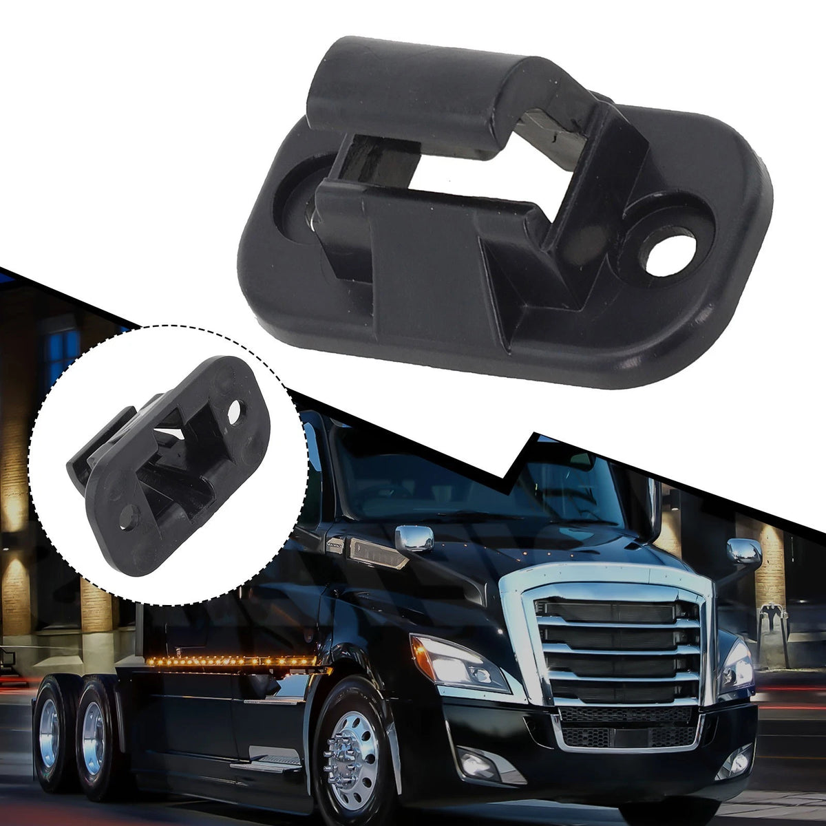 Sun Visor Clip for Freightliner Cascadia (2009–2020), M2-106 (2008–2020)