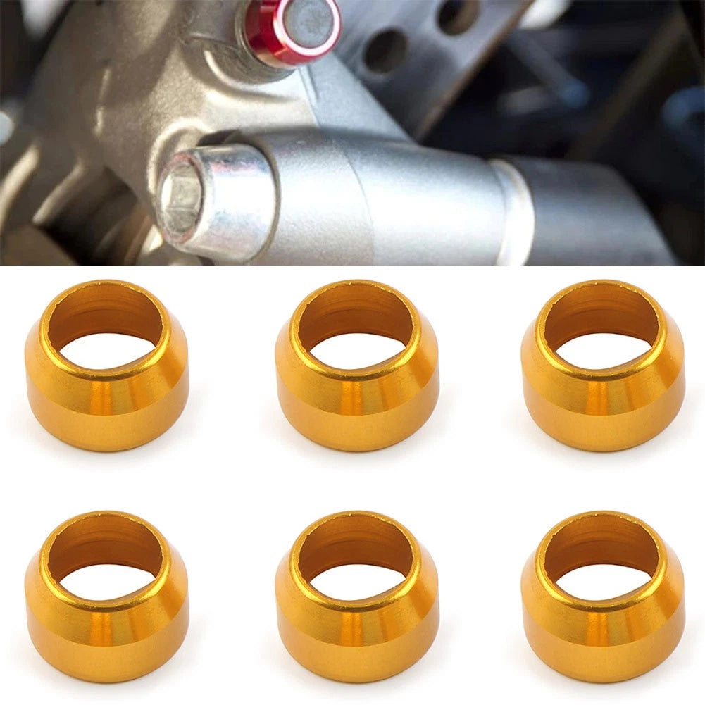 Gold Bleed Valve Cover Kit For Ducati Monster Hyperstrada Streetfighter Diavel