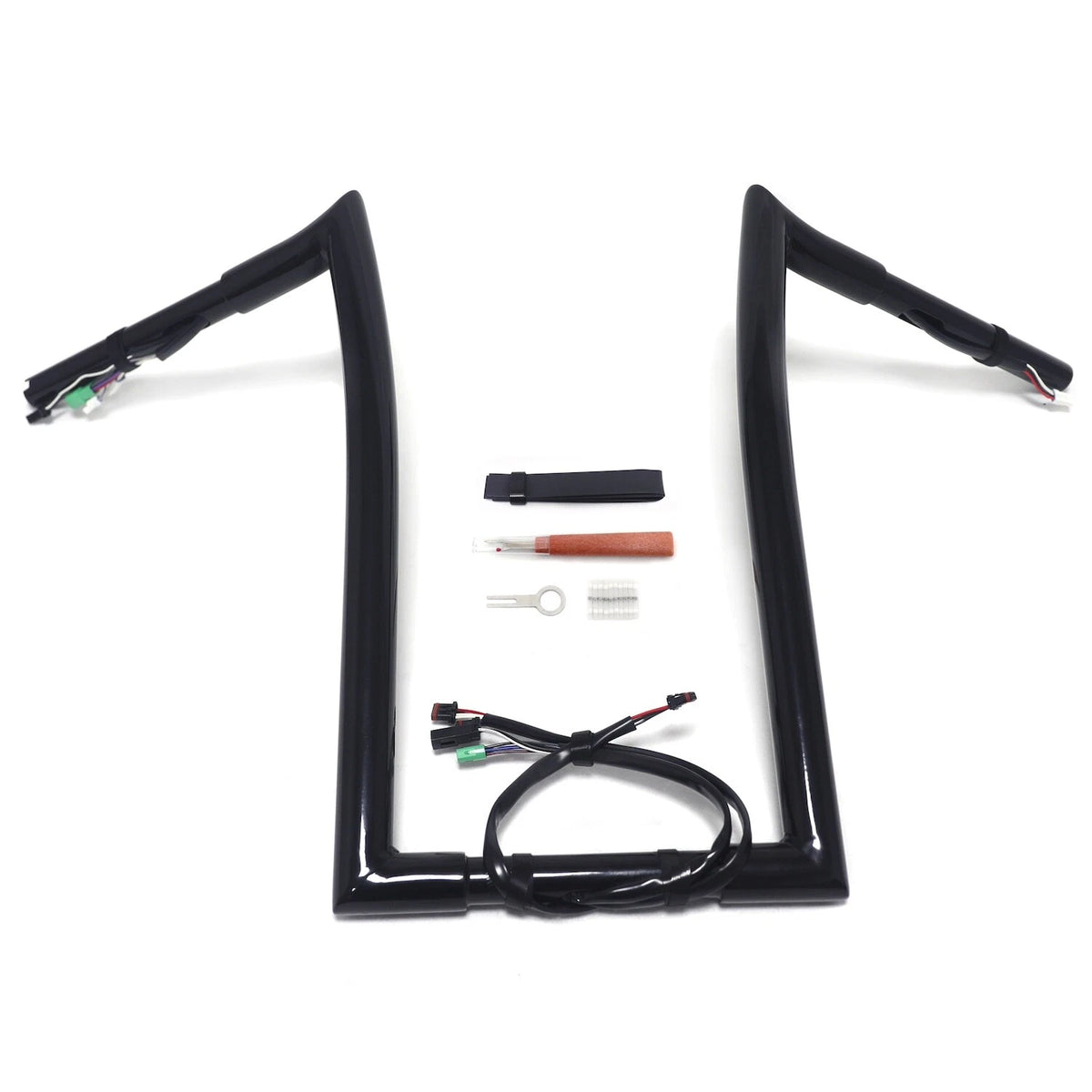14" Prewired Ape Hanger Handlebar for Harley Road King FLHR FLHRC (2014–2015)