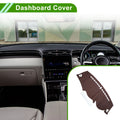 Dashboard Cover for Hyundai ix35 Tucson 2010–2015 Dash Mat Carpet Brown