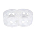 1Pair 38mm Absorber Spring Bumper Transparent Car Shock Absorber Tool Retainers