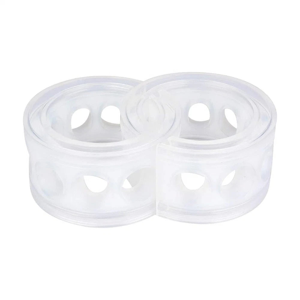 1Pair 38mm Absorber Spring Bumper Transparent Car Shock Absorber Tool Retainers