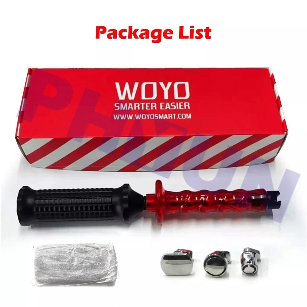 Slide Hammer Dent Puller & Tab Tools for Car Dent Repair Kits (Cold Glue)