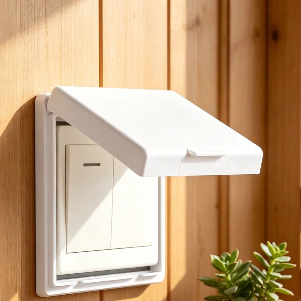 Plastic Rainproof Wall Box for Light Switch Socket Protection