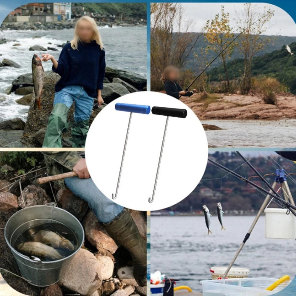 Stainless Steel Fish Hook Remover for Comfortable Grip