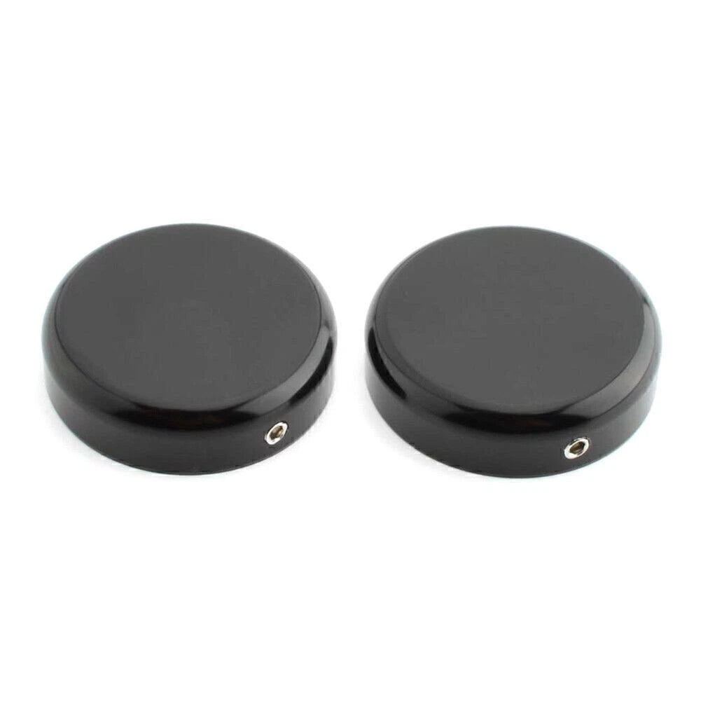 2X Upper Fork Caps Cover for Harley Softail Street Bob (2018–2020) Black