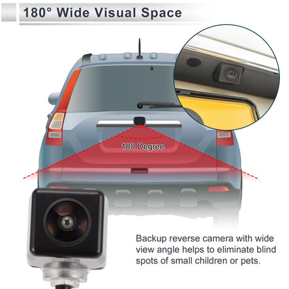 Rear View Backup Camera 120-180 Degree for Hyundai Avante (2012–2016)
