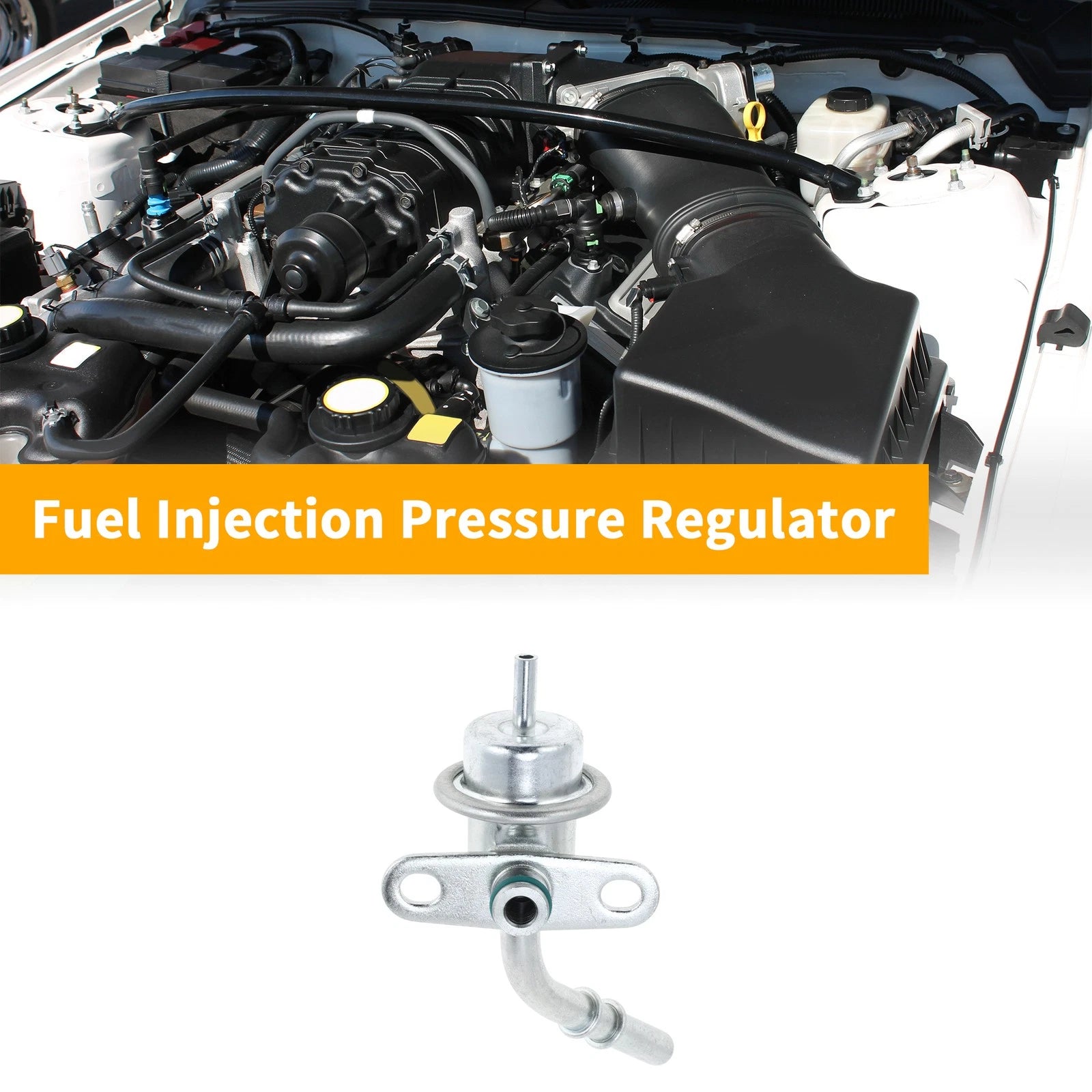 Fuel Pressure Regulator for Toyota 4Runner (2002–2012) 1 Pc Replacement