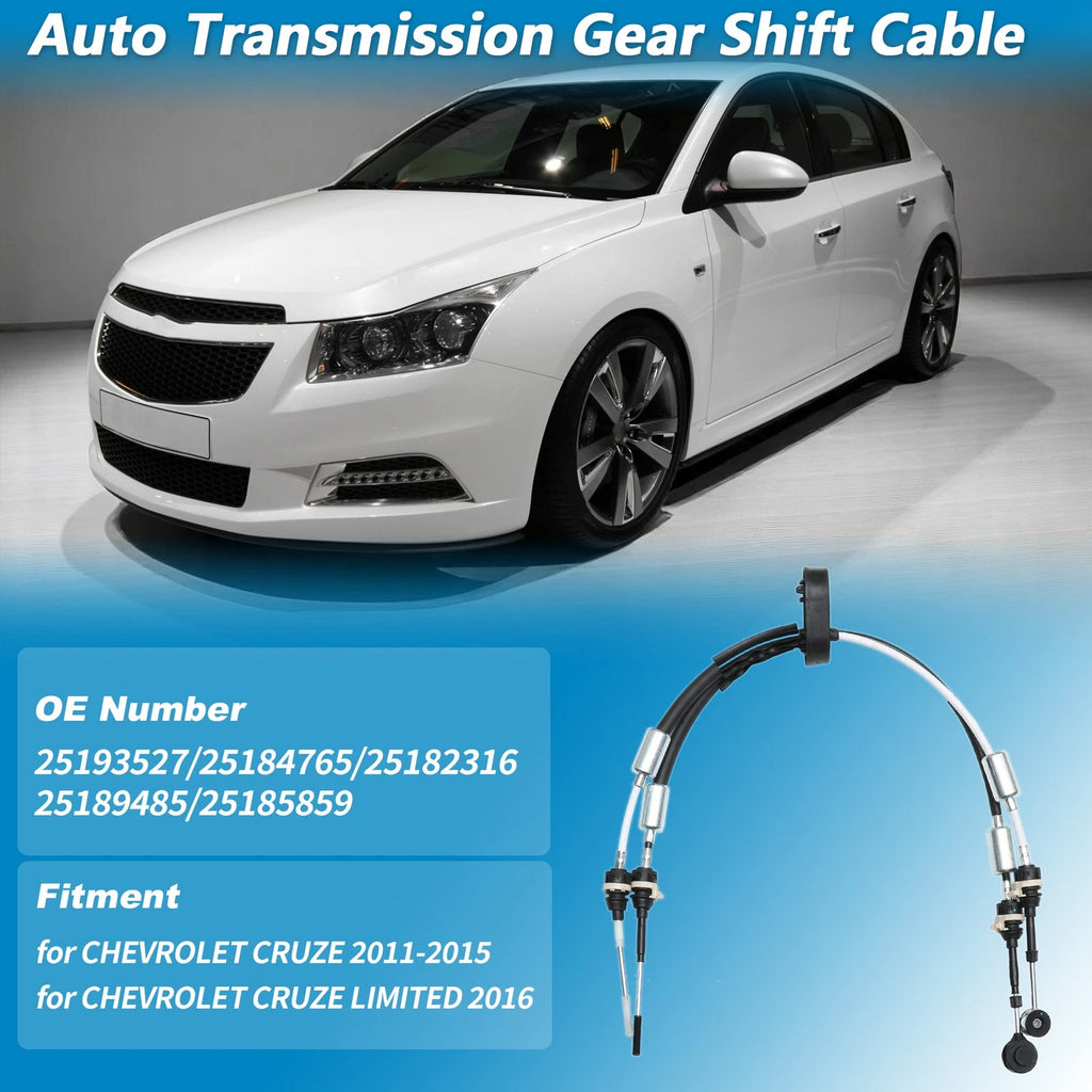 Manual Transmission Shift Shifter Cable Replacement for Chevy Cruze (2011–2016)