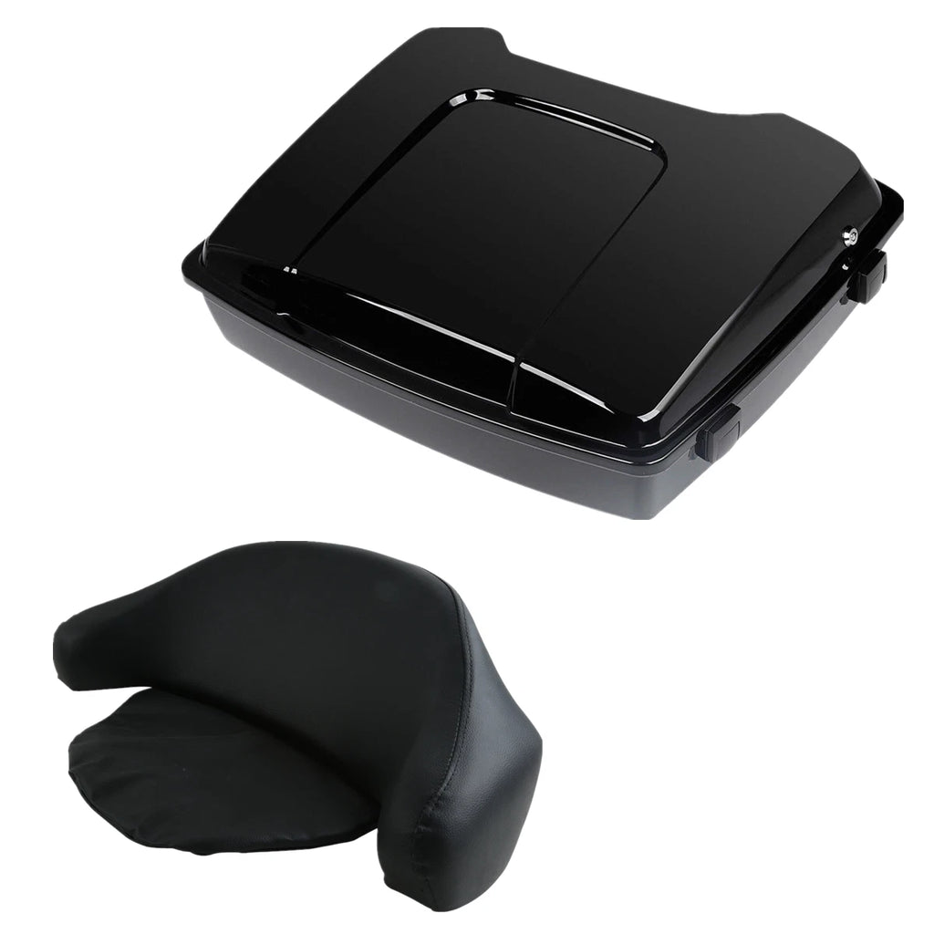 Razor Trunk with Black Latch for Harley Touring (1997–2013)