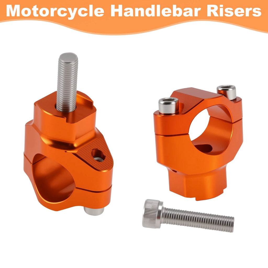 Handlebar Riser for KTM 125SX (2000–2016) - 28mm/1.1inch, Orange