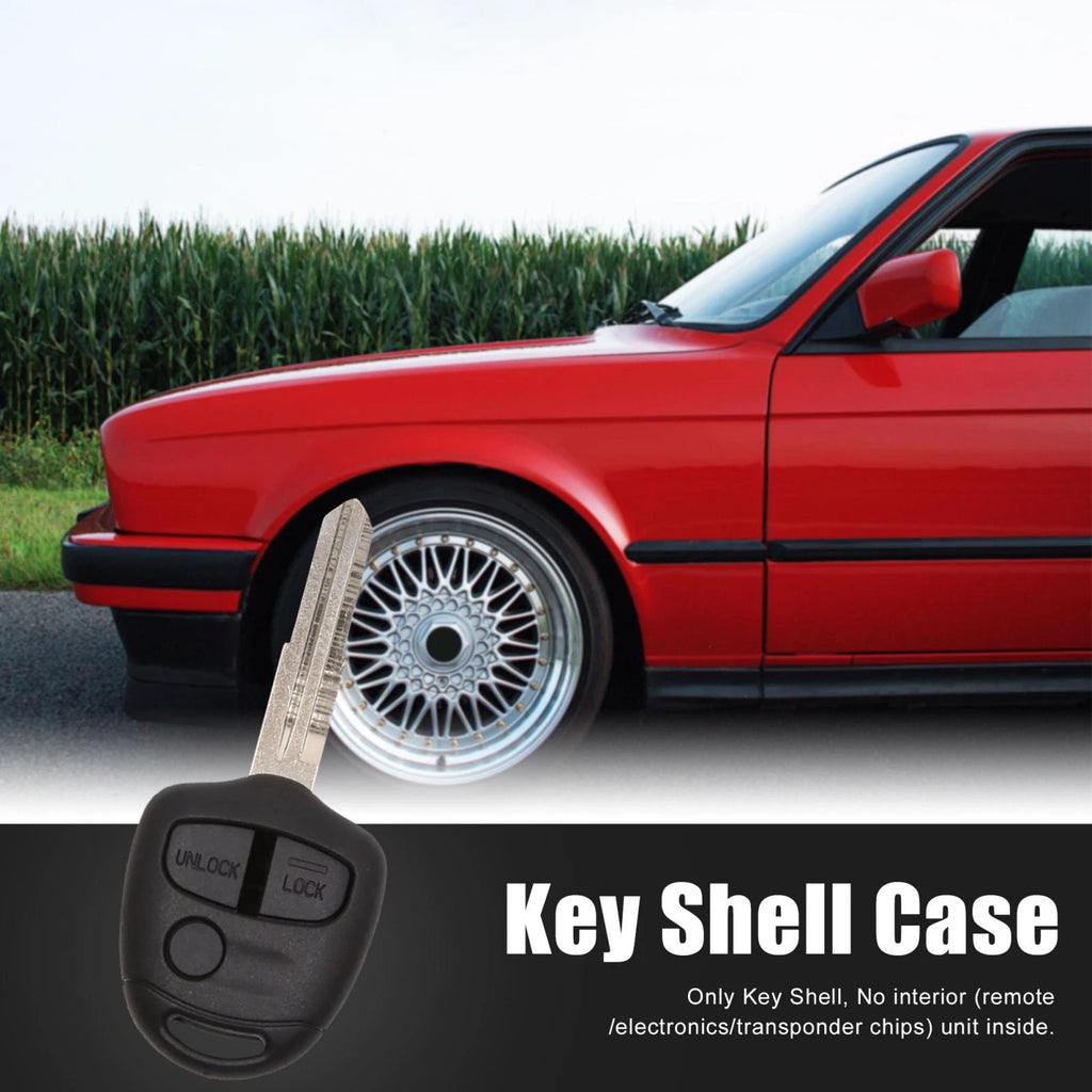 Key Fob Shell Case Replacement for Mitsubishi Lancer Outlander Colt (2003–2012)