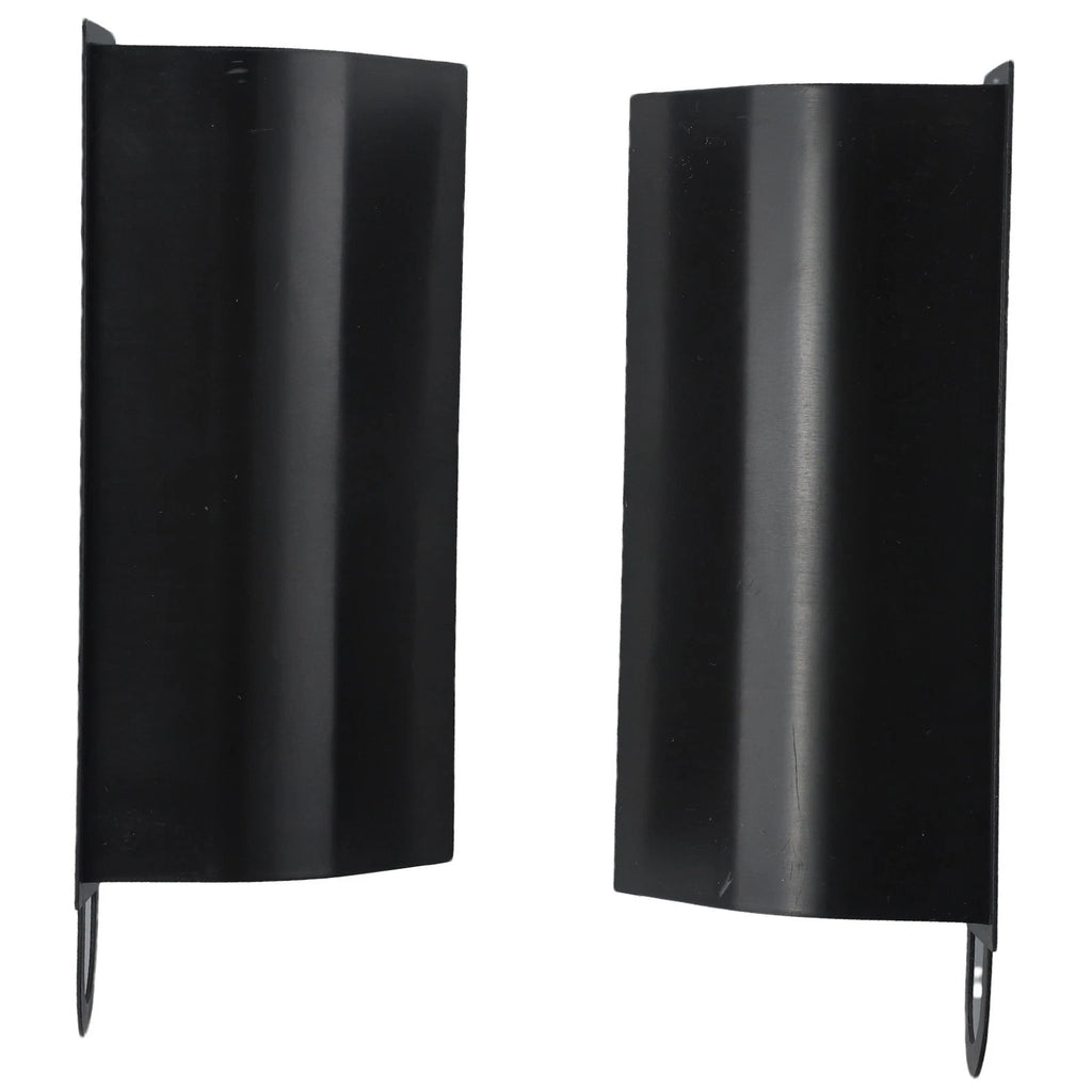 Auto Air Scoops for - Black Dynamic Plastic 1 Pair