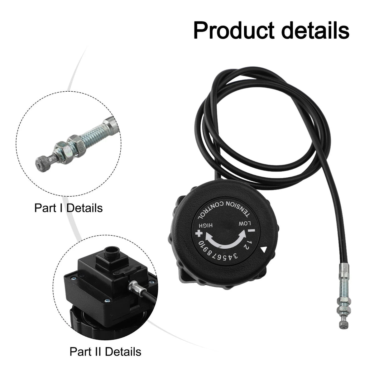 Dynamic Resistance Adjuster for Cycling Equipment (10 Gears)