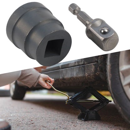 Drill Socket Adapter for Scissor Jack Heavy Duty Attachment