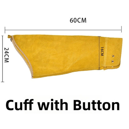 60cm Cowhide Welding Sleeve for Long-Hour Use and Flexibility