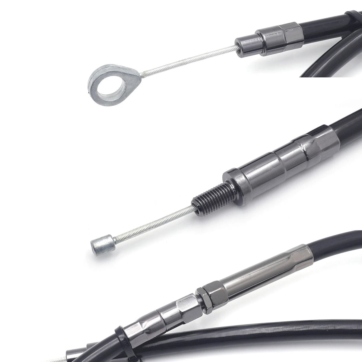 +2" Clutch Cable for Harley-Davidson Dyna Low Rider (1993–2006)