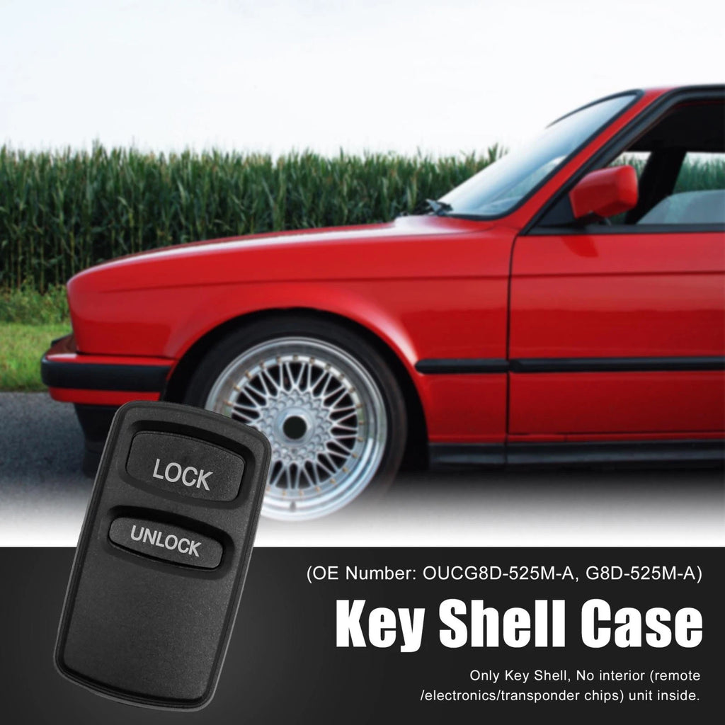Car Key Fob Shell Case Replacement for Mitsubishi Gallant Lancer (2004–2012)