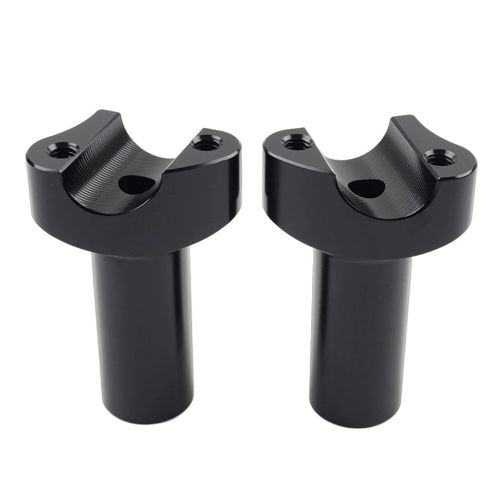3.5" Straight Handlebar Risers for Harley Dyna Sportster Softail (1" Bar)