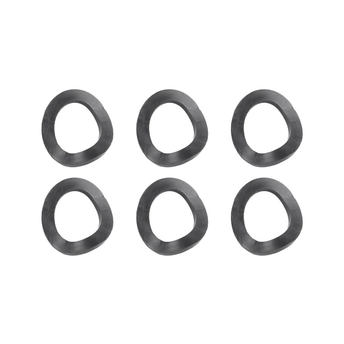 20pcs Rubber Washers for Spinlock Dumbbell Nut