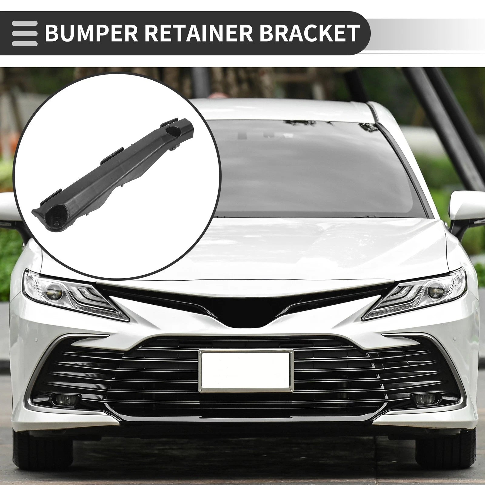 Left Front Bumper Retainer Bracket for Toyota Camry (2012–2014)