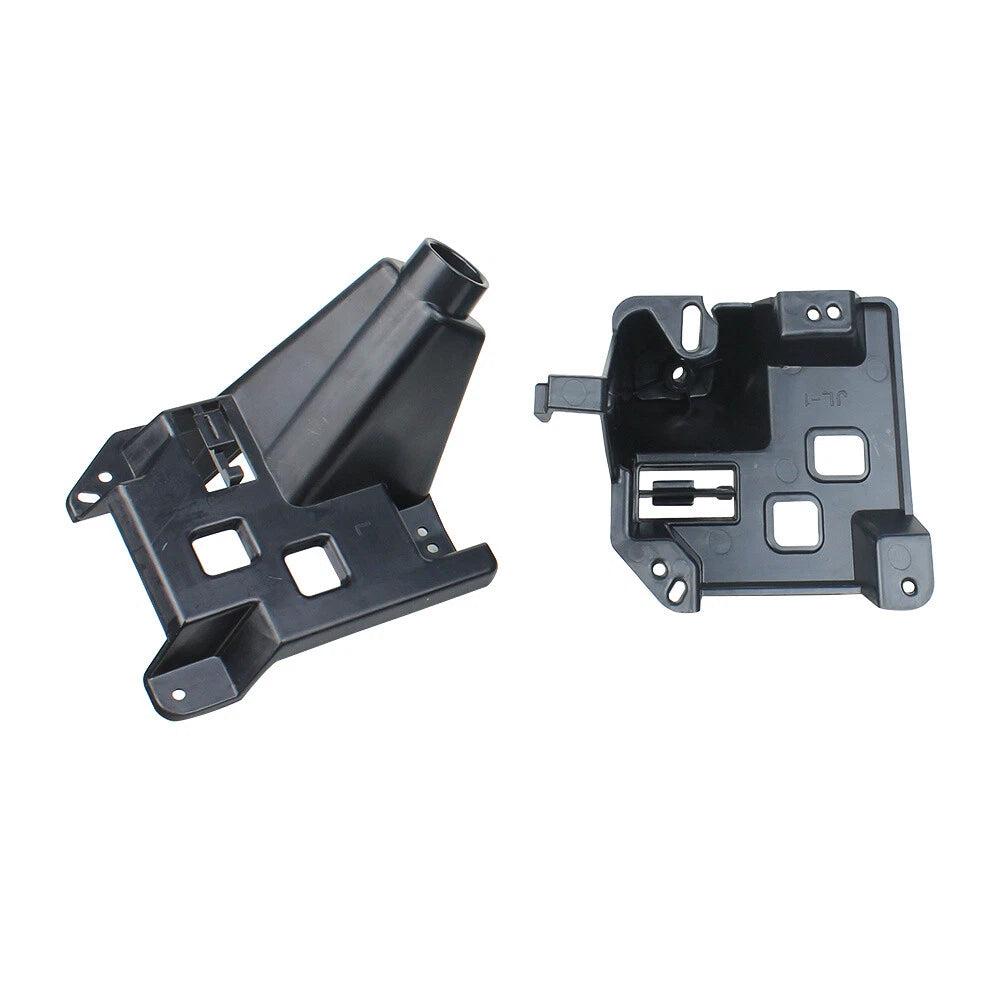 2X Black Rear Taillight Bracket for Jeep Wrangler JL (2018–2019)
