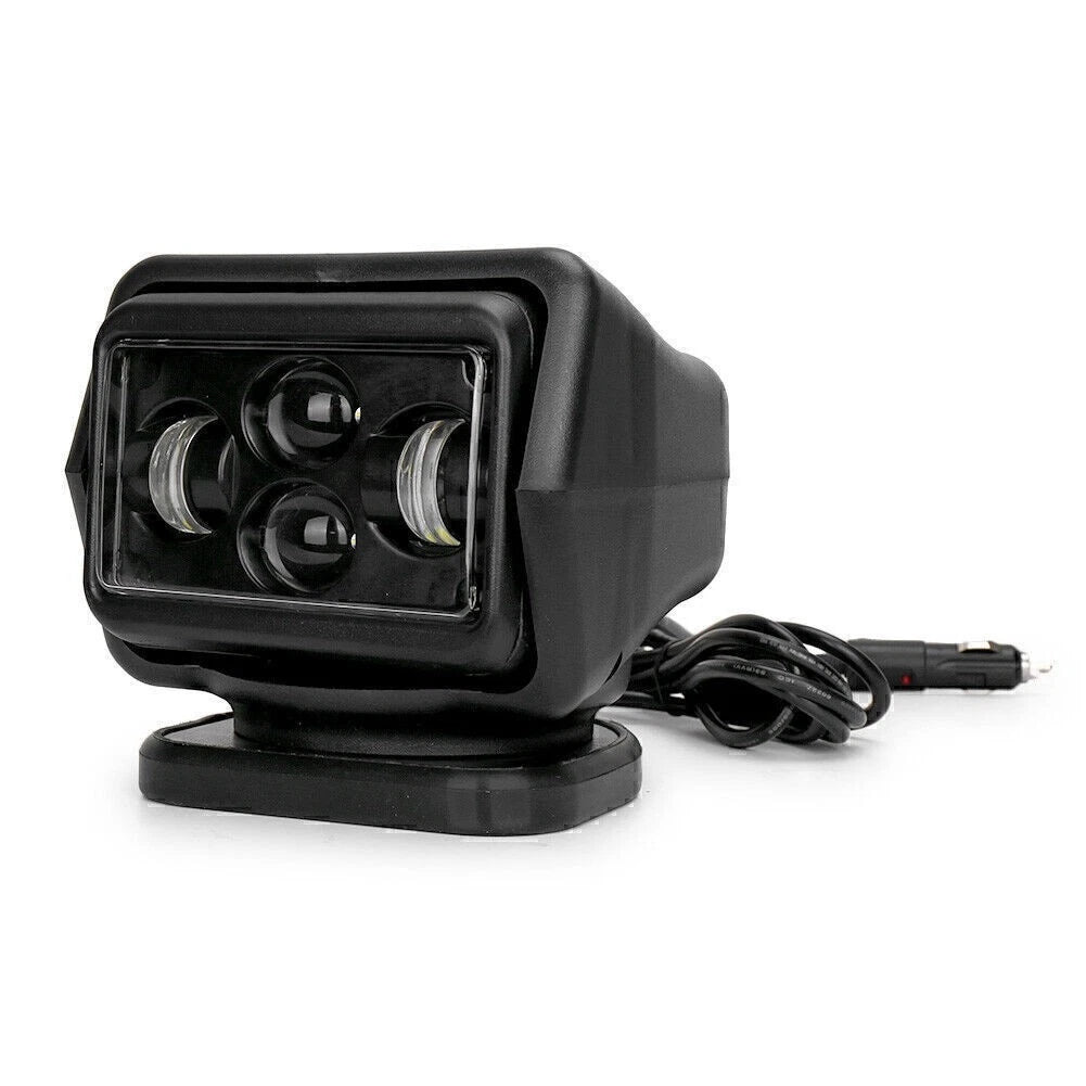 7" 60W LED Car Search Light for Universal Vehicles (Rotating, Remote Control)