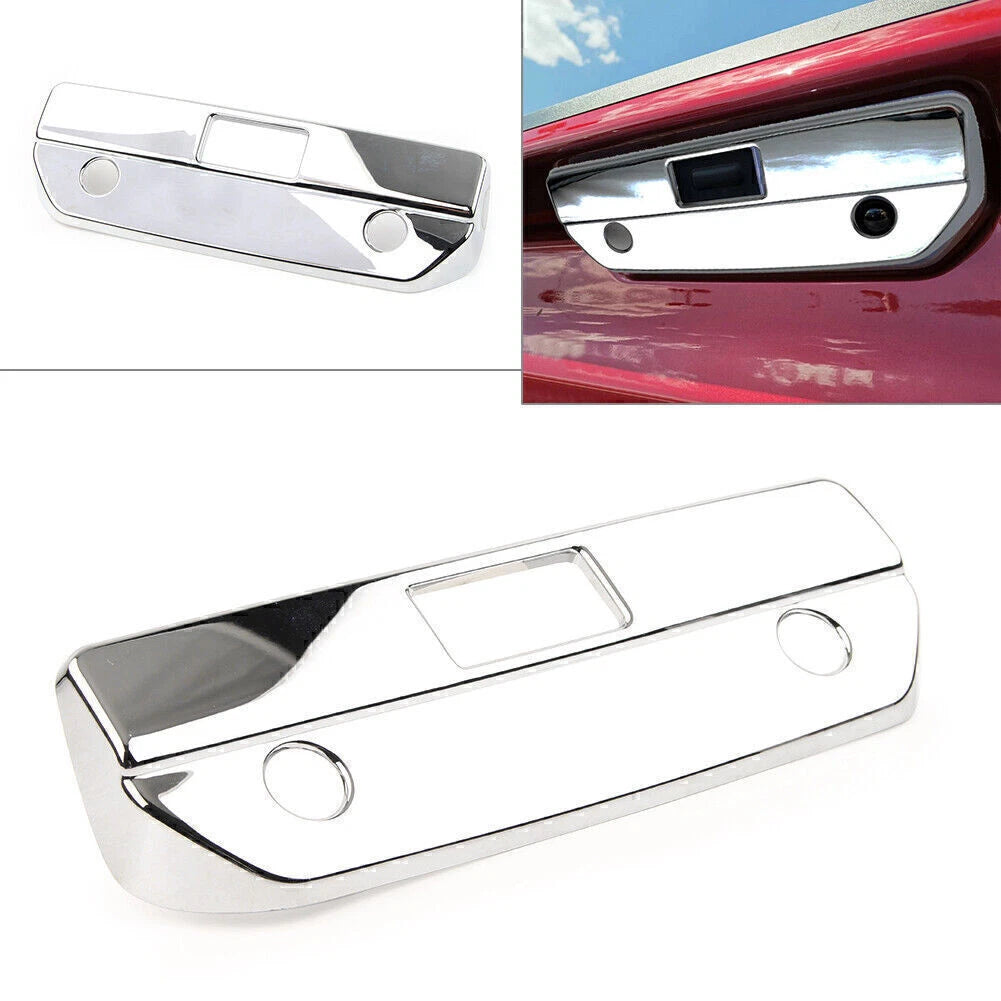 Chrome Rear Back Door Handle Cover Trim for Chevrolet Silverado 1500 (2019–2020)