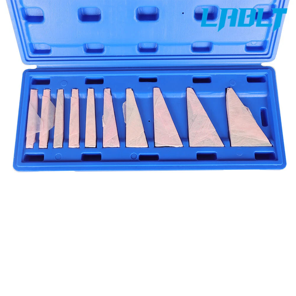 10Pcs Precision Angle Block Set 1-5 Degree & 5-30 Degree Gauge Block