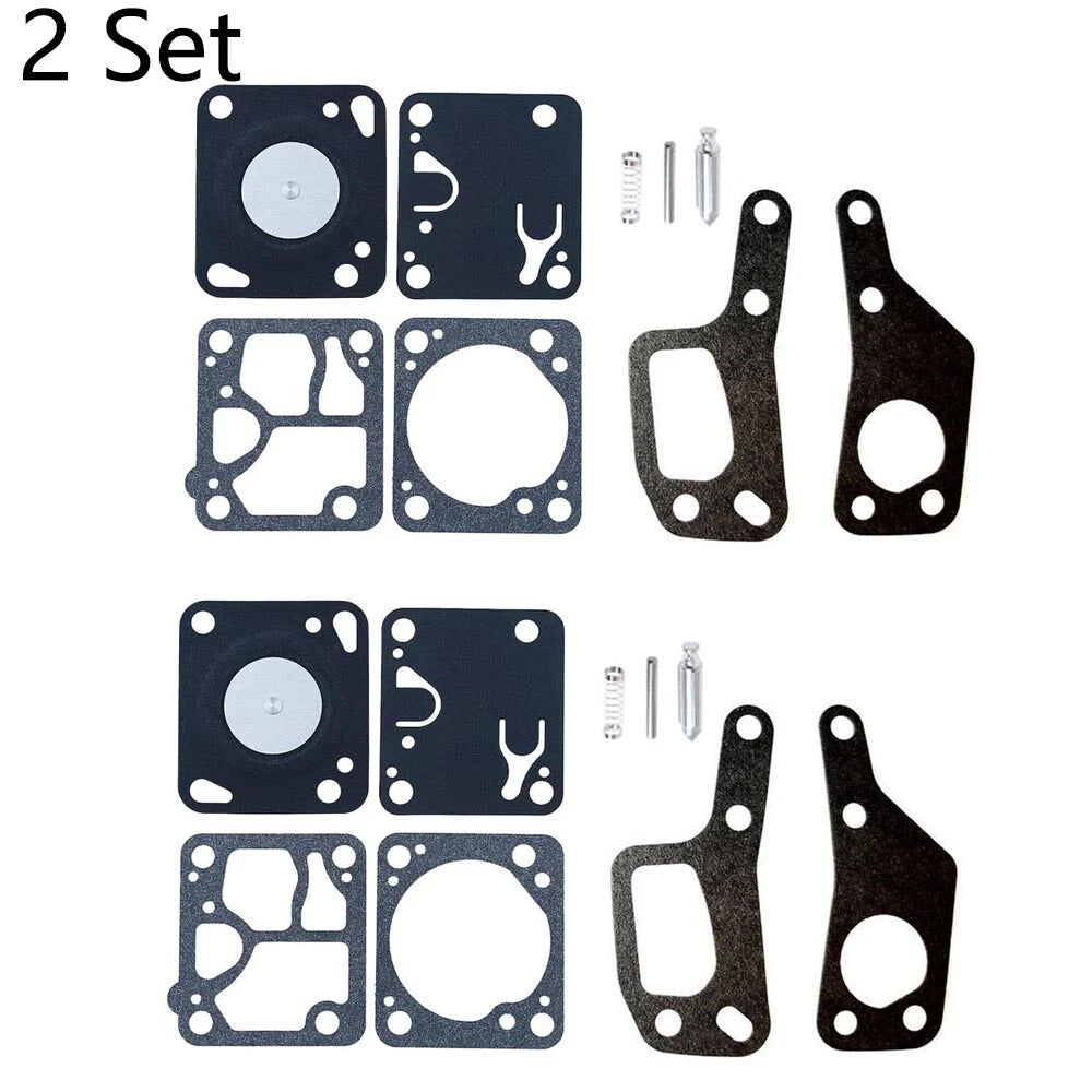 2 Set Carburetor Gasket Kit Replace For Walbro K1- MDC McCulloch Power Mac 6 MDC