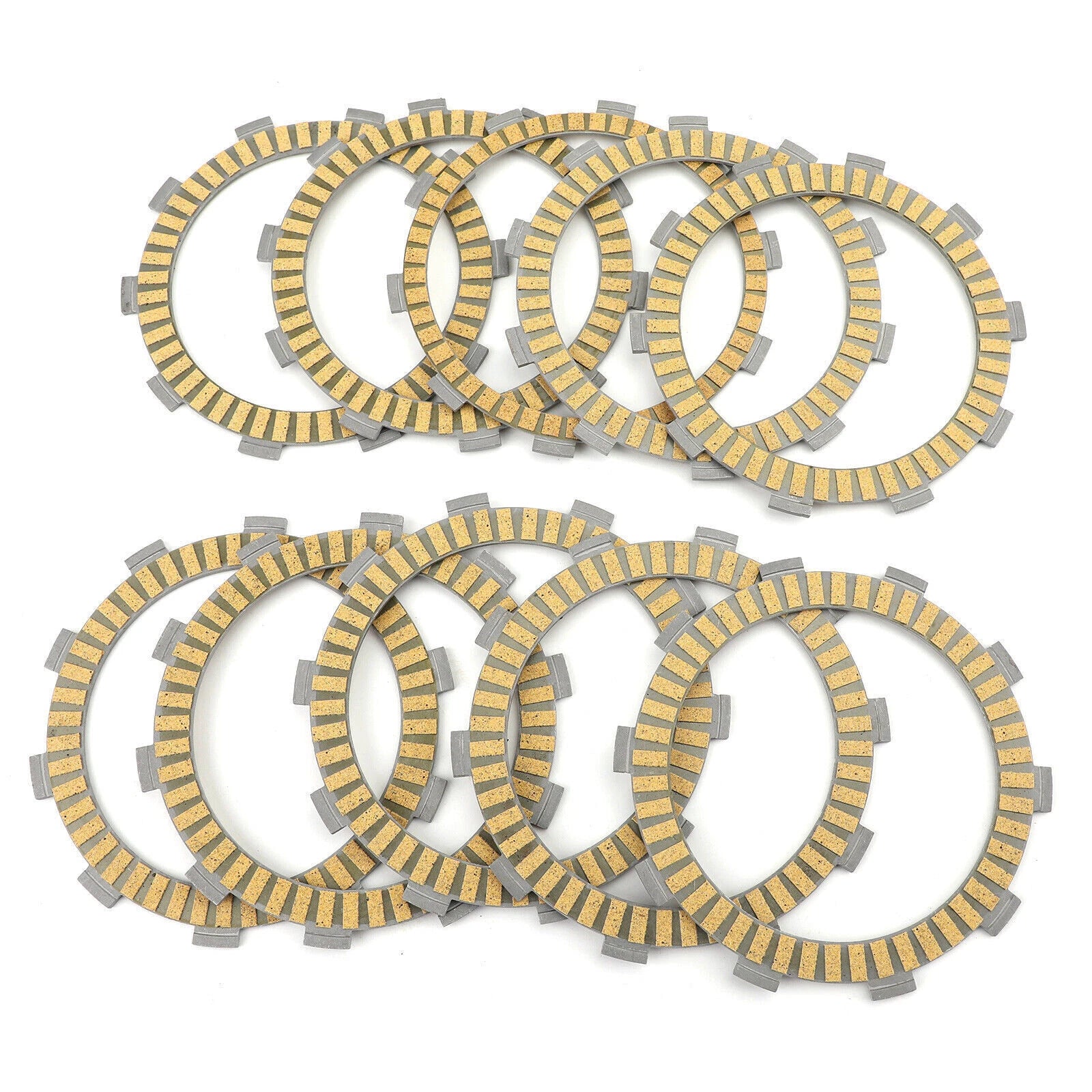 Clutch Friction Plate Kit for Suzuki GSR750 GSXR750 GSF1200 GS1200 (T9)