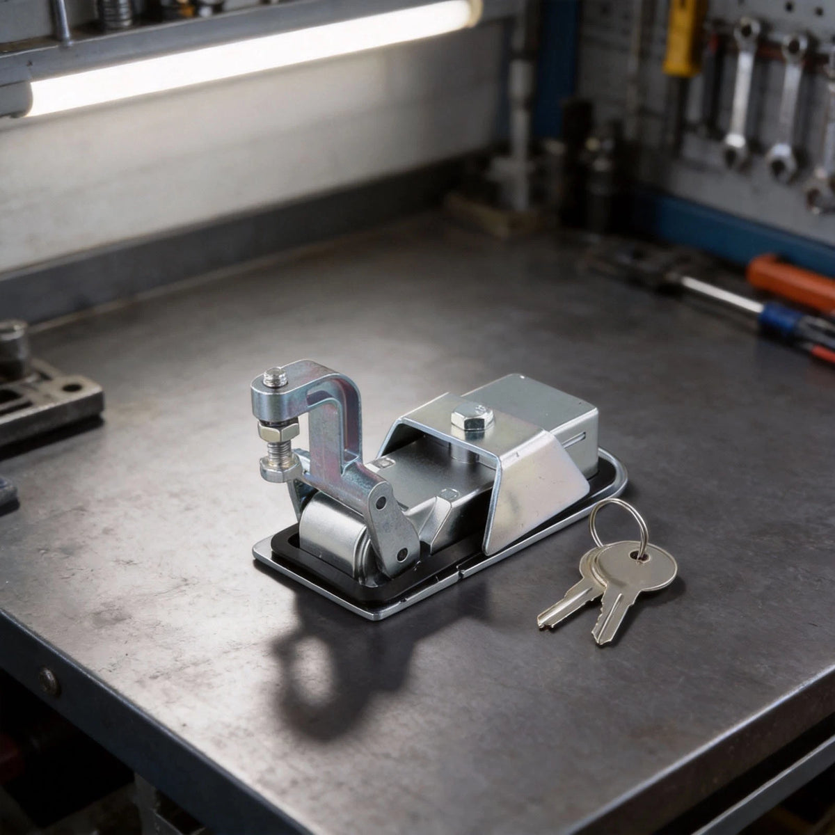 Compression Lock for Camper Security